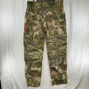 SHE Safari Cargo‎ Pants Womens L Camo Advantage MAX-1 Nylon Hunting Trousers